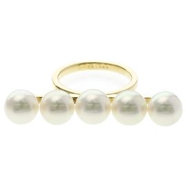 Anello Firma Balance Tasaki D'oro