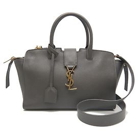 Yves Saint Laurent Downtown Baby Cabas Handbag Brown