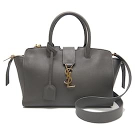 Sac à main Downtown Baby Cabas Yves Saint Laurent Marron