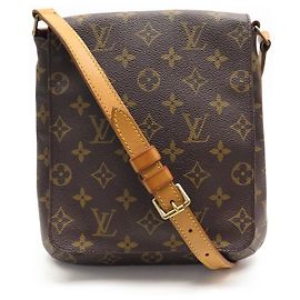 BORSA A MANO VINTAGE LOUIS VUITTON MUSETTE SALSA PM CANVAS MONOGRAM Marrone