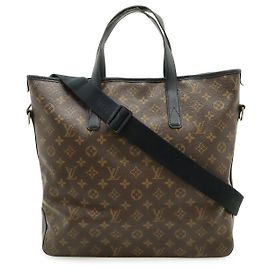Borsa tote Davis Monogram Louis Vuitton Marrone
