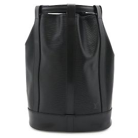 Borsa a Spalla Randonee PM in Pelle Epi Louis Vuitton Nero