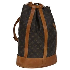 Louis Vuitton Randonnee Backpack Monogram Canvas GM Brown