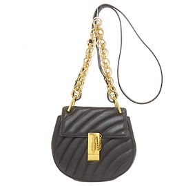 Borsa a Spalla Chloé Drew Bijou 2 in 1 Nero