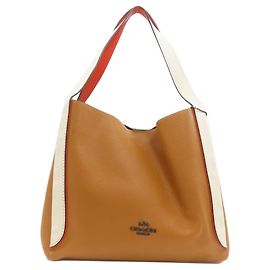 Bolsa Tote com logo Coach 4300 Marrom