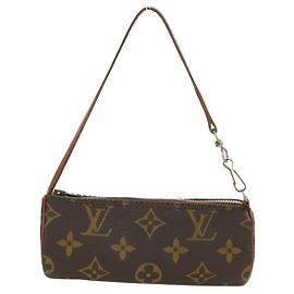 Pochette Papillon Mini en Toile Monogram Louis Vuitton Marron