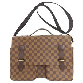 Sac à épaule Broadway N42270 de Louis Vuitton Damier ebène