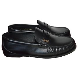 Mocassins Cassandra Saint Laurent Noir