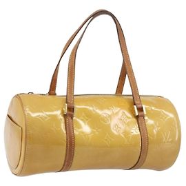 LOUIS VUITTON Sac à main Monogram Vernis Bedford Beige M91006 LV Auth YKZ292 Beige