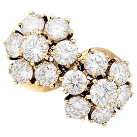 Anillo Van Cleef & Arpels, “Flores”, oro amarillo, diamantes. Otro