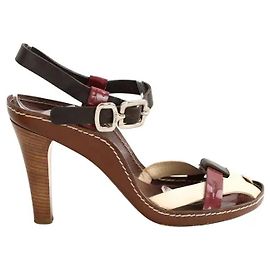 Céline Brown heels Brown