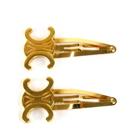 Céline Grampo de cabelo dourado Celine Dourado