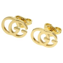 Orecchini Gucci GG Running in oro giallo 18K Altro