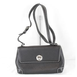 Tiffany & Co Borsa a Spalla Tiffany Turnlock Nero