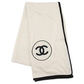 Stola in cashmere e seta Chanel Nero Crudo