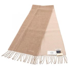 Écharpe en cachemire Recto Verso Hermès Beige