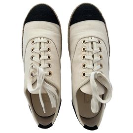 Chanel Espadrilles Cream