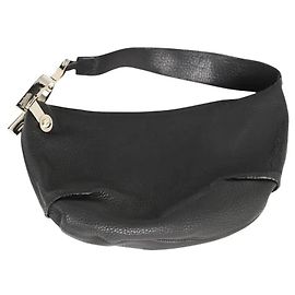 Borsa a spalla Jean Paul Gaultier in pelle nera Nero