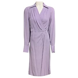 Robe Midi Gilliane Lilas de Equipment Violet