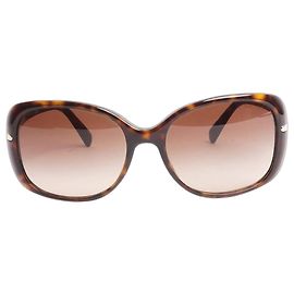 Prada Occhiali da sole in tartaruga marrone Marrone