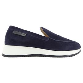 Autre Marque Baskets en cuir Gianvito Rossi Bleu Bleu Marine