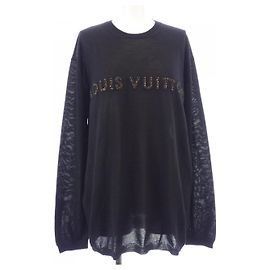 Malha de seda e cashmere Louis Vuitton Preto