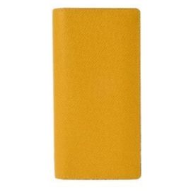 Cartera Larga Brazza en Taiga Louis Vuitton Amarillo
