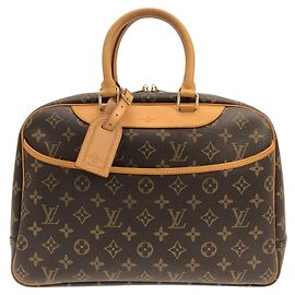 Bolsa de mão Bowling Vanity Monogram Louis Vuitton Marrom