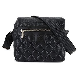 Sac à main épaule Chanel Coco Cocoon petit modèle Noir