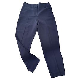 Sézane navy blue pants Black