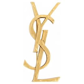 NEUE SAINT LAURENT CASSANDRE BROSCHE GOLDMETALL 851079Y15007005 Golden