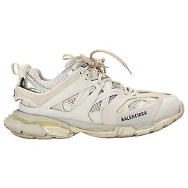 Baskets Track Balenciaga en polyuréthane blanc Blanc Écru
