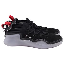 Baskets Plates Arpoador Christian Louboutin en Suède Noire Noir
