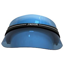Christian Dior Dior Club1 Sun Visor Cap in Blue Acetate Blue Light blue