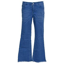 Stella Mc Cartney Stella McCartney Flared Denim Jeans in Light Blue Denim Blue Light blue