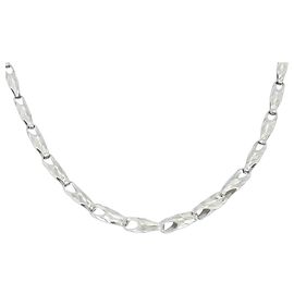 Autre Marque Pt850 Platin-Halskette Silber