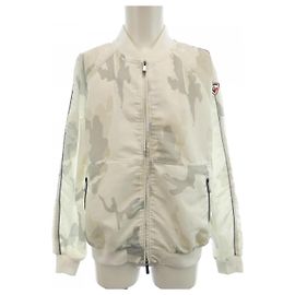 Autre Marque Giacca Blouson Rossignol Marrone Bianco Beige Altro