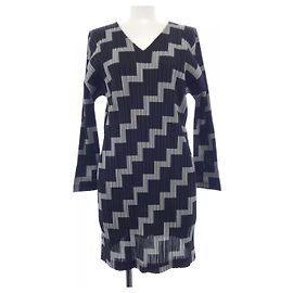 Autre Marque Top PLEATS PLEASE Marrom Preto