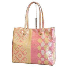 Roberto Cavalli printed laminated fabric handbag Multiple colors