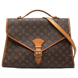 Sac à main Beverly Monogram Louis Vuitton Marron Monogramme