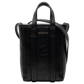 Balenciaga Verb Mini-Handtasche Schwarz