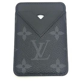 Louis Vuitton Monogram Eclipse Business Card Case Black