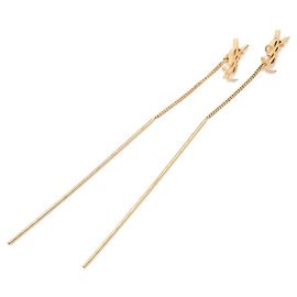 Orecchini Threader Cassandra Yves Saint Laurent D'oro