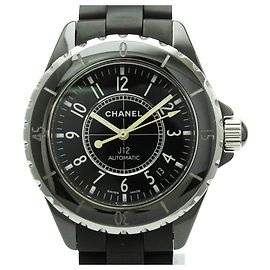 Chanel J12 Ceramic Rubber Automatic Men's Watch H0684 Other
