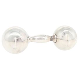 Autre Marque TIFFANY&Co. Baby Rattle Ag925 Silver Auth BA12018 Silvery