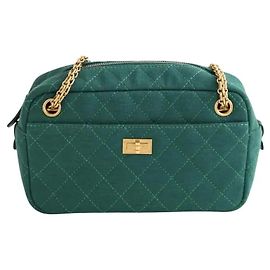 Chanel Borsa a tracolla verde Verde