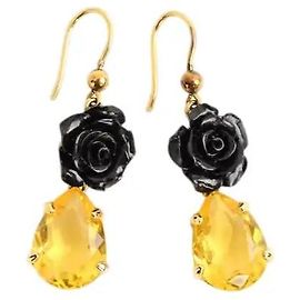 Prada Yellow earrings Yellow
