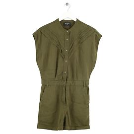 Mono de algodón caqui The Kooples Caqui