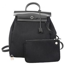 Hermès Mochila/Daypack Herbag Zip Add MM Hermes Negro