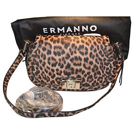 Sac à main Ermanno Scervino Imprimé Léopard Multicolore